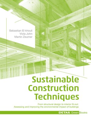 cover image of Sustainable Construction Techniques
